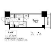 エスリード神戸三宮ラグジェの間取り画像
