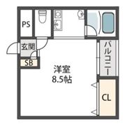 フェリセ富田の間取り画像