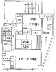 グリーンフォレスト大宮の間取り画像