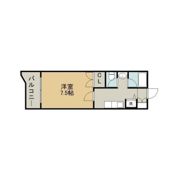 ベック11番館の間取り画像