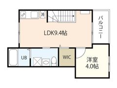 Prive広の間取り画像