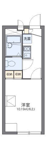 レオパレス希望の丘の間取り画像