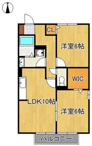 グランディール 2番館の間取り画像