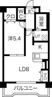 翠城Iの間取り画像