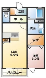 アミスタⅠの間取り画像