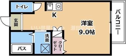 カサブランシェの間取り画像