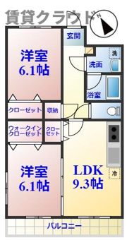 アルエットの間取り画像