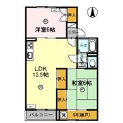 グリーンセトル Dの間取り画像