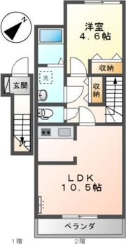 エタニティの間取り画像