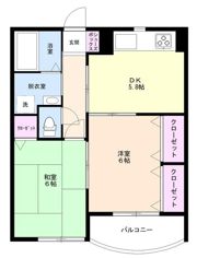 ファブール志木Ⅱの間取り画像