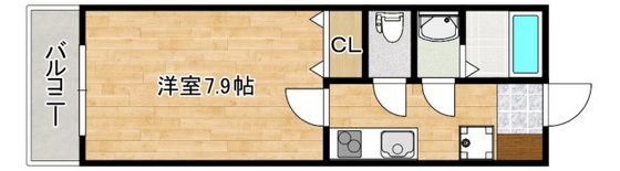 アレフガルド府中の間取り画像