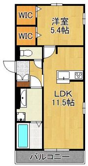 D-ROOM藤田 A棟の間取り画像