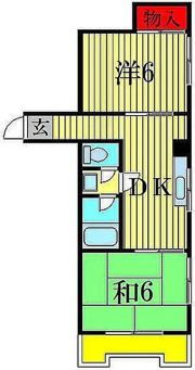 第2フラワーパレスの間取り画像