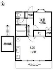 カメリアの間取り画像