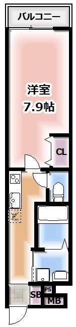 フジパレス城北公園通Ⅱ番館の間取り画像