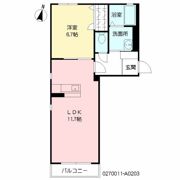 パル牧山の間取り画像