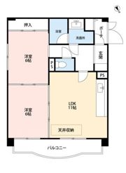 プレジオ山科御陵の間取り画像