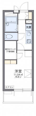 レオパレスSOARERⅢの間取り画像