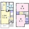 ボンジュールの間取り画像