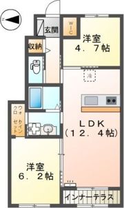 デパール Ⅰの間取り画像