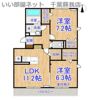 クレールコートの間取り画像