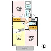 フリージアMの間取り画像