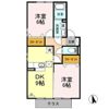フリージアMの間取り画像