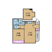 claro aqua 歌島の間取り画像