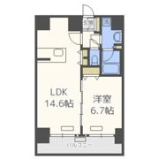 プレサンス立売堀パークシティの間取り画像