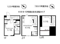 ハーミットクラブハウス目黒Ⅱの間取り画像