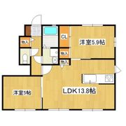 セピアコートの間取り画像