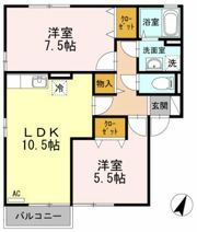 エトワールの間取り画像