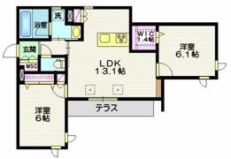 Bloom深沢の間取り画像