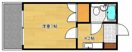 エステート山根の間取り画像