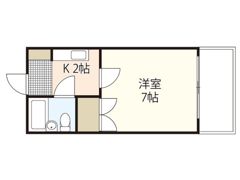 エステート山根の間取り画像