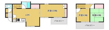 上宗岡貸家の間取り画像