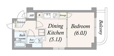 菱和パレス大森山王の間取り画像