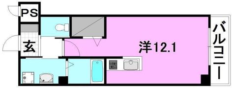 Mayfair南市駅Premiumの間取り画像