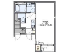 レオネクストマ ピエス蒲田の間取り画像