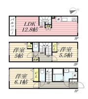 アーバンパーク三鷹の間取り画像