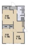 三野本町貸家の間取り画像
