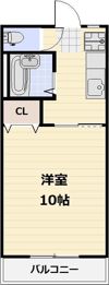 アジュール下中野の間取り画像