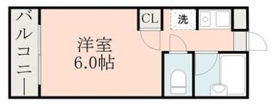 キャッスルマンションの間取り画像