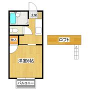桂コーポ西根の間取り画像