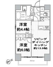 THE PLACE KOMAGOME ザプレイス駒込の間取り画像