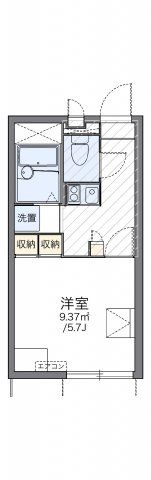 レオパレスイーストの間取り画像