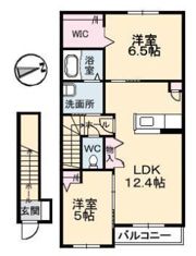 クラヴィーアの間取り画像