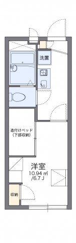 レオパレスアルモニ3番館の間取り画像