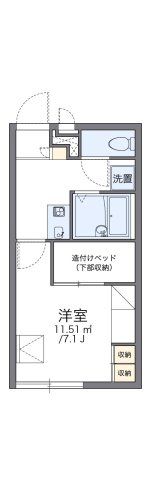 レオパレスユピテルの間取り画像