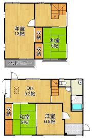 新高田1丁目木原邸の間取り画像